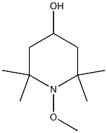 1-METHOXY-2,2,6,6-TETRAMETHYL-PIPERIDIN-4-OL Struktur