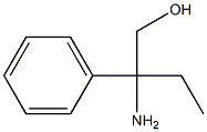 2-AMINO-2-PHENYL-N-BUTANOL Struktur