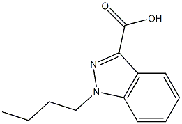 1-BUTYLINDAZOLE-3-CARBOXYLIC ACID Struktur