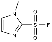 1-METHYLIMIDAZOLE-2-SULFONYL FLUORIDE Struktur