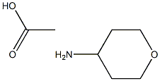 4-AMINOTETRAHYDRO-2H-PYRAN ACETATE Struktur