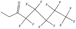 1H,1H,1H,2H,2H-PERFLUORO-3-OCTANONE Struktur