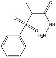 2-(BENZENESULFONYL)PROPIONIC ACID HYDRAZIDE 98% Struktur