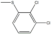 2,3-DICHLOROTHIOANISOLE 98% Struktur