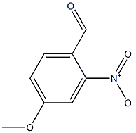 2-NITRO-4-METHOXYBENZALDEHYDE Struktur