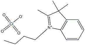 2,3,3-TRIMETHYL-1-N-BUTYLINDOLIUM PERCHLORATE Struktur