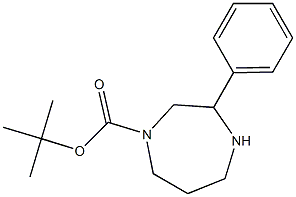 TETRT-BUTYL3-PHENYL-1,4-DIAZEPANE-1-CARBOXYLATE Struktur