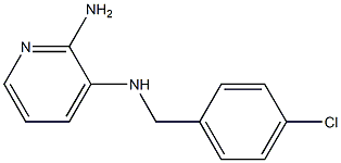 N3-(4-Chloro-benzyl)-pyridine-2,3-diamine Struktur