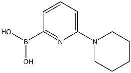 6-(PIPERIDIN-1-YL)PYRIDINE-2-BORONIC ACID Struktur