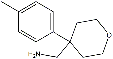 1-[4-(4-METHYLPHENYL)TETRAHYDRO-2H-PYRAN-4-YL]METHANAMINE Struktur