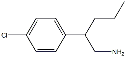 2-(4-CHLOROPHENYL)PENTAN-1-AMINE Struktur