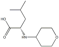 N-(TETRAHYDRO-2H-PYRAN-4-YL)LEUCINE Struktur