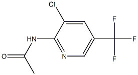 N1-[3-chloro-5-(trifluoromethyl)-2-pyridyl]acetamide Struktur