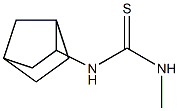 N-bicyclo[2.2.1]hept-2-yl-N'-methylthiourea Struktur