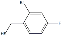 (2-bromo-4-fluorophenyl)methanethiol Struktur