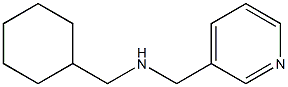 (cyclohexylmethyl)(pyridin-3-ylmethyl)amine Struktur