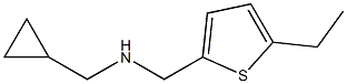 (cyclopropylmethyl)[(5-ethylthiophen-2-yl)methyl]amine Struktur