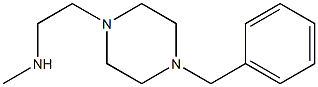 [2-(4-benzylpiperazin-1-yl)ethyl](methyl)amine Struktur