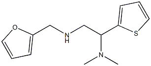 [2-(dimethylamino)-2-(thiophen-2-yl)ethyl](furan-2-ylmethyl)amine Struktur