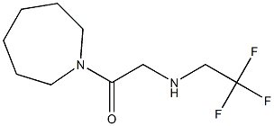 1-(azepan-1-yl)-2-[(2,2,2-trifluoroethyl)amino]ethan-1-one Struktur