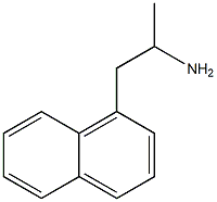 1-(naphthalen-1-yl)propan-2-amine Struktur