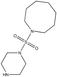 1-(piperazine-1-sulfonyl)azocane Struktur