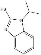 1-(propan-2-yl)-1H-1,3-benzodiazole-2-thiol Struktur