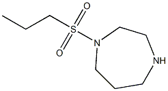 1-(propylsulfonyl)-1,4-diazepane Struktur