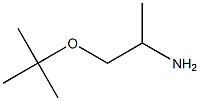 1-(tert-butoxy)propan-2-amine Struktur