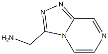 1-[1,2,4]triazolo[4,3-a]pyrazin-3-ylmethanamine Struktur