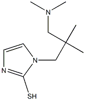 1-{2-[(dimethylamino)methyl]-2-methylpropyl}-1H-imidazole-2-thiol Struktur