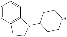 1-piperidin-4-ylindoline Struktur