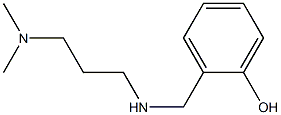 2-({[3-(dimethylamino)propyl]amino}methyl)phenol Struktur