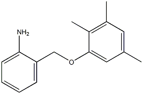 2-(2,3,5-trimethylphenoxymethyl)aniline Struktur