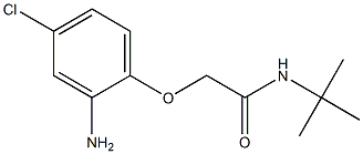 2-(2-amino-4-chlorophenoxy)-N-(tert-butyl)acetamide Struktur