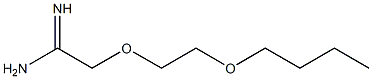 2-(2-butoxyethoxy)ethanimidamide Struktur