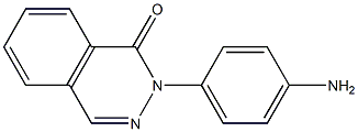 2-(4-aminophenyl)phthalazin-1(2H)-one Struktur