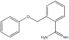 2-(phenoxymethyl)benzenecarboximidamide Struktur