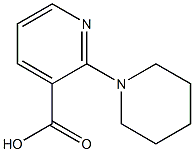 2-(piperidin-1-yl)pyridine-3-carboxylic acid Struktur