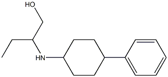 2-[(4-phenylcyclohexyl)amino]butan-1-ol Struktur