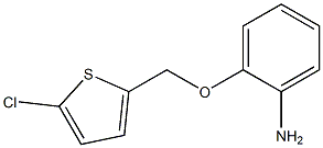 2-[(5-chlorothiophen-2-yl)methoxy]aniline Struktur