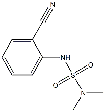 2-[(dimethylsulfamoyl)amino]benzonitrile Struktur