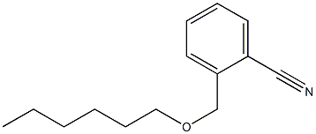 2-[(hexyloxy)methyl]benzonitrile Struktur