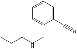 2-[(propylamino)methyl]benzonitrile Struktur