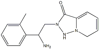 2-[2-amino-2-(2-methylphenyl)ethyl]-2H,3H-[1,2,4]triazolo[3,4-a]pyridin-3-one Struktur