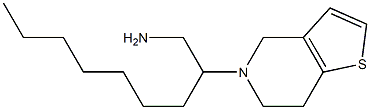 2-{4H,5H,6H,7H-thieno[3,2-c]pyridin-5-yl}nonan-1-amine Struktur