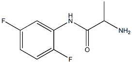 2-amino-N-(2,5-difluorophenyl)propanamide Struktur