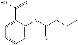 2-butanamidobenzoic acid Structure