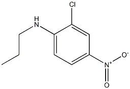 2-chloro-4-nitro-N-propylaniline Struktur