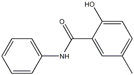 2-hydroxy-5-methyl-N-phenylbenzamide Struktur